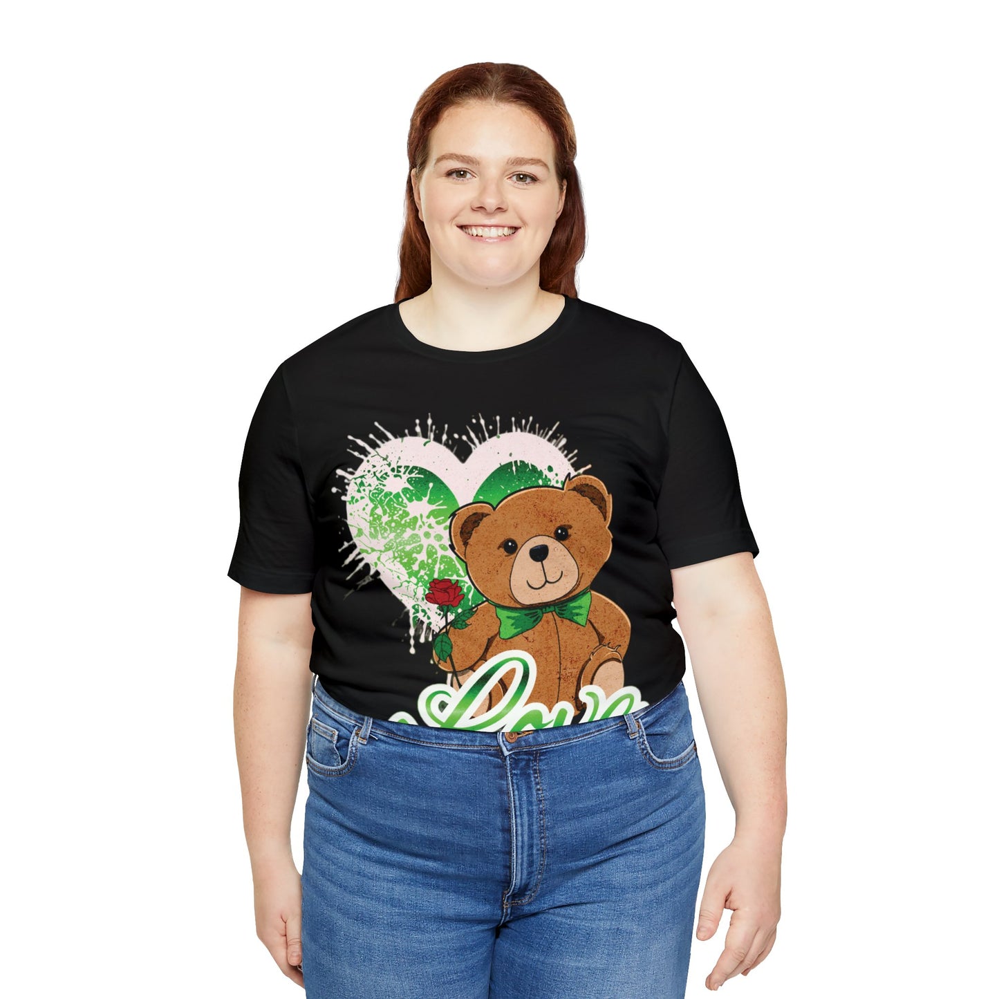 Crazy love teddy bear t-shirt