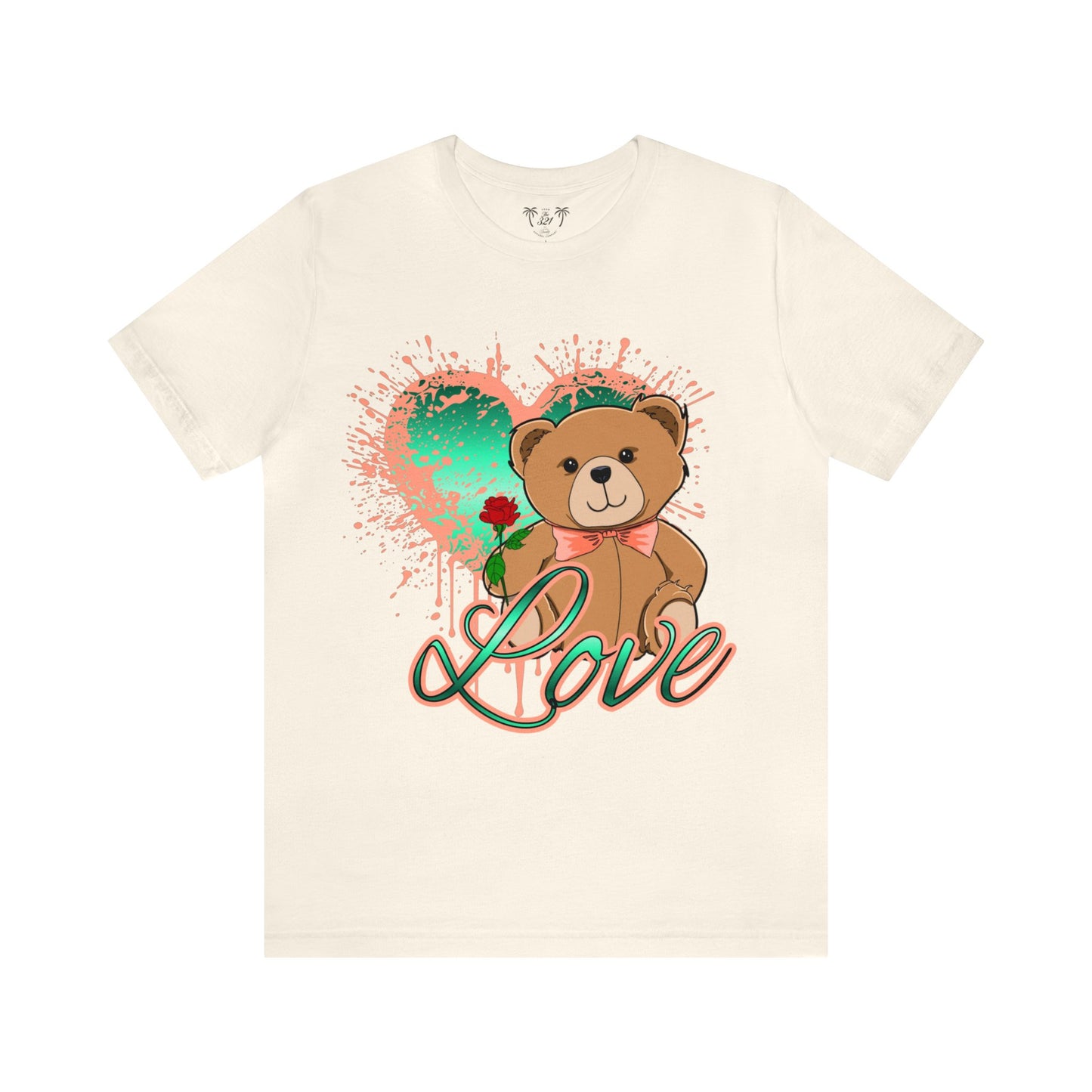 Crazy love teddy bear t-shirt