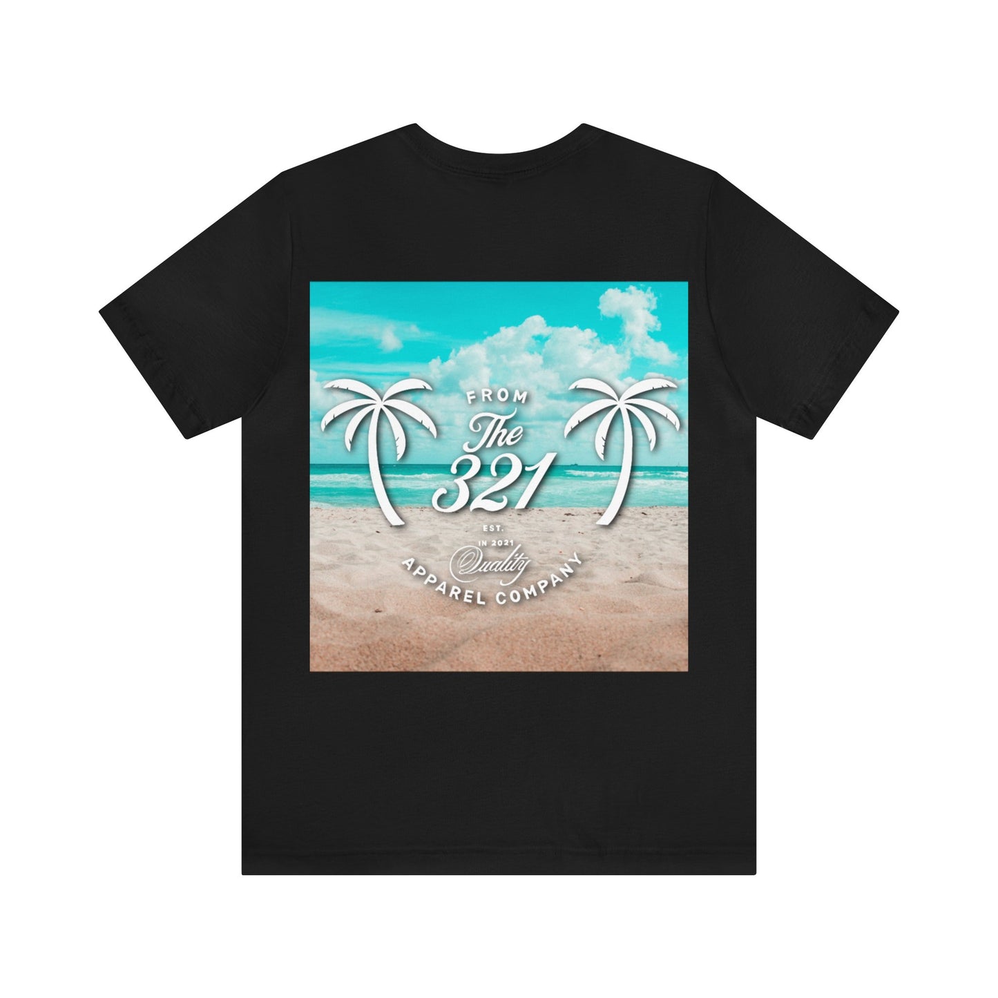 321 Beach Short Sleeve Tee