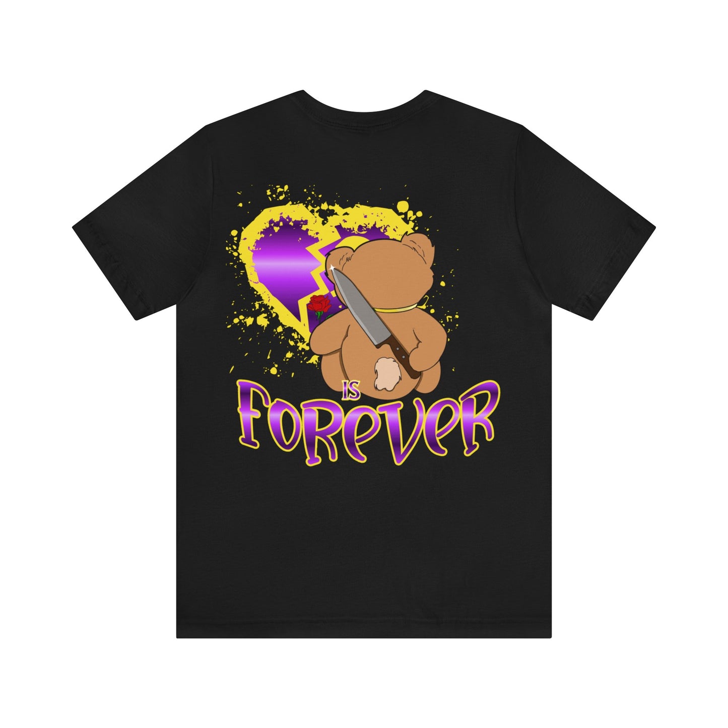 Crazy love teddy bear t-shirt