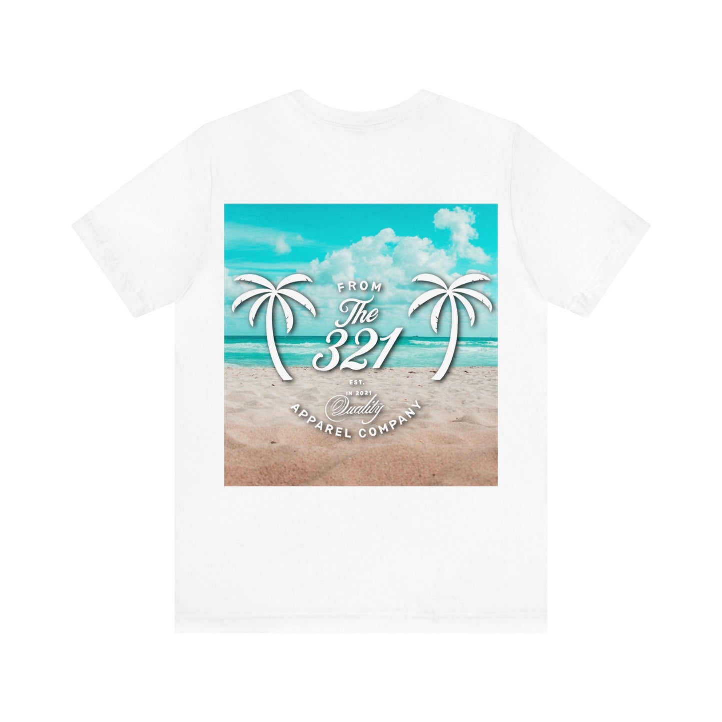 321 Beach Short Sleeve Tee