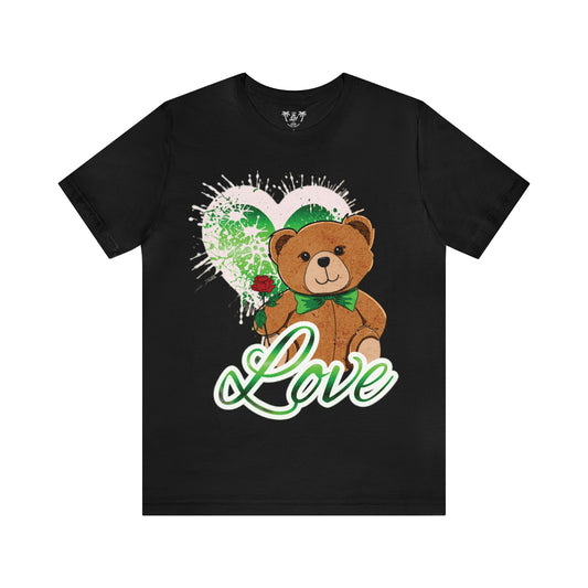 Crazy love teddy bear t-shirt