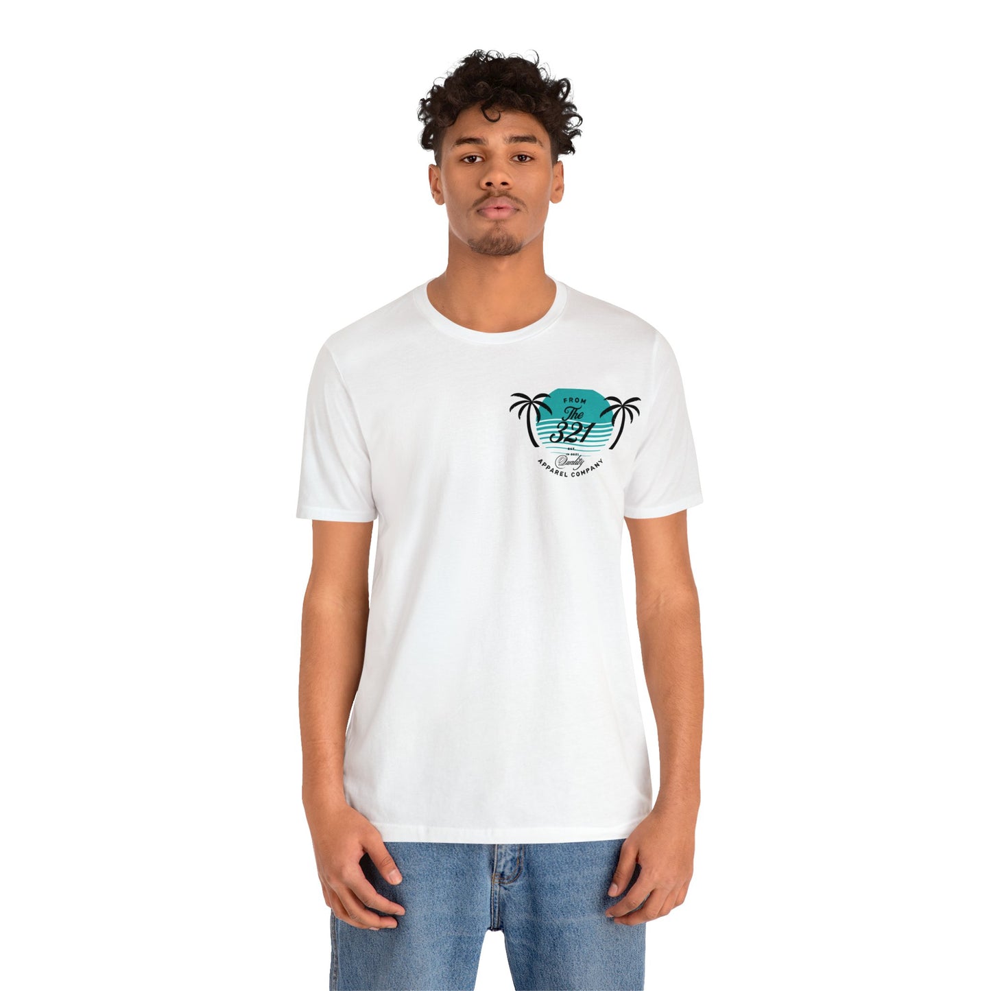 321 Beach Short Sleeve Tee